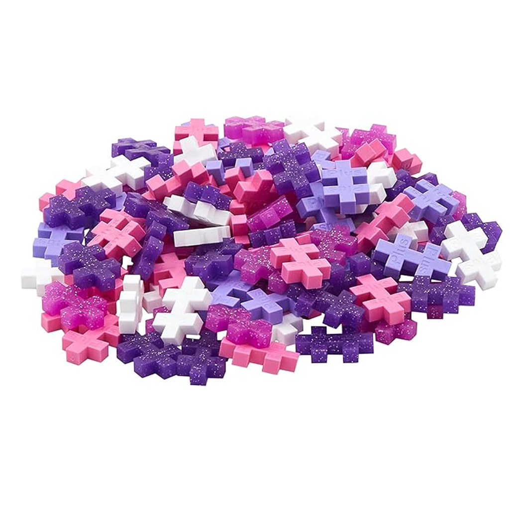 Product image for Plus Plus Glitter Mix 100 pc Tube