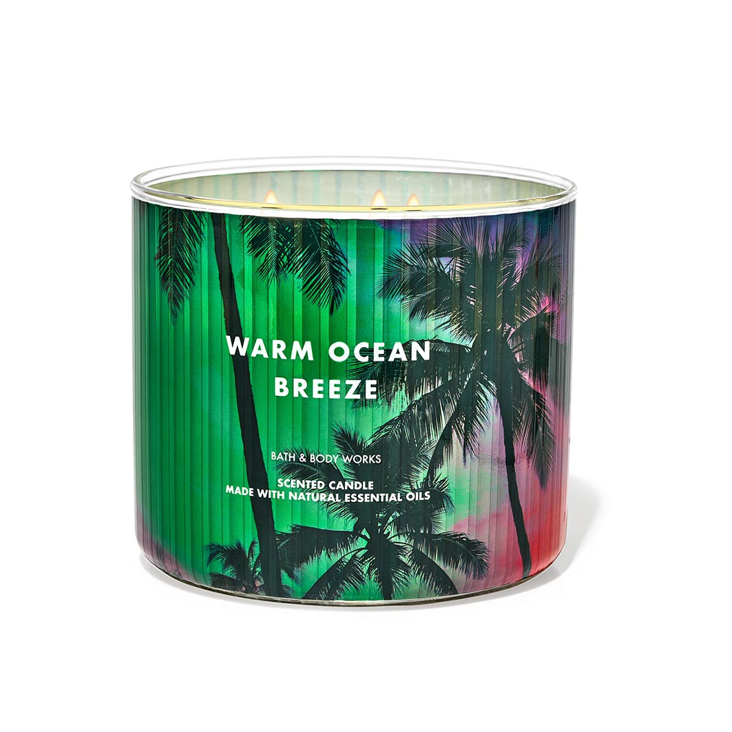 Warm Ocean Breeze Large Candle