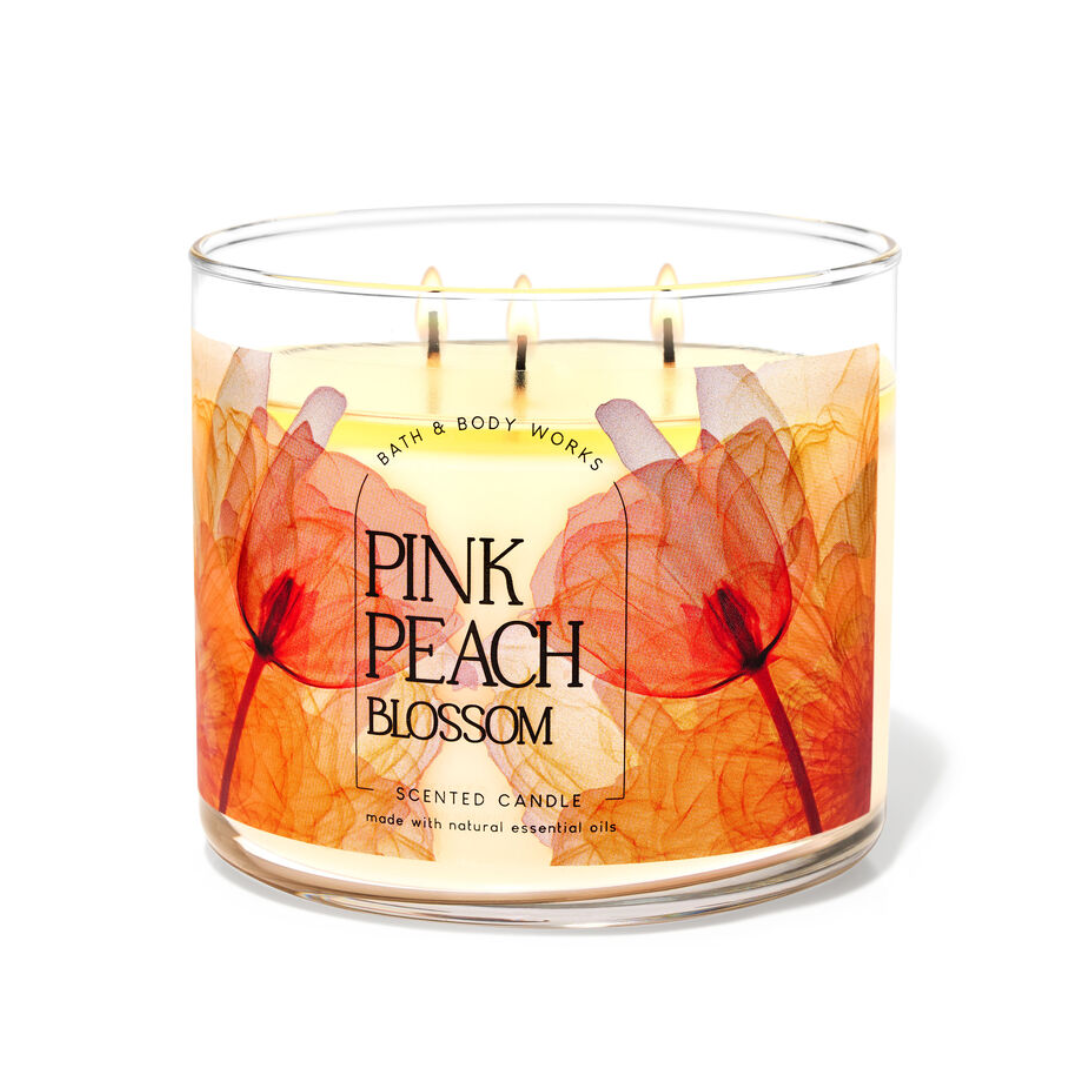 Main product image for Pink Peach Blossom Large Candle