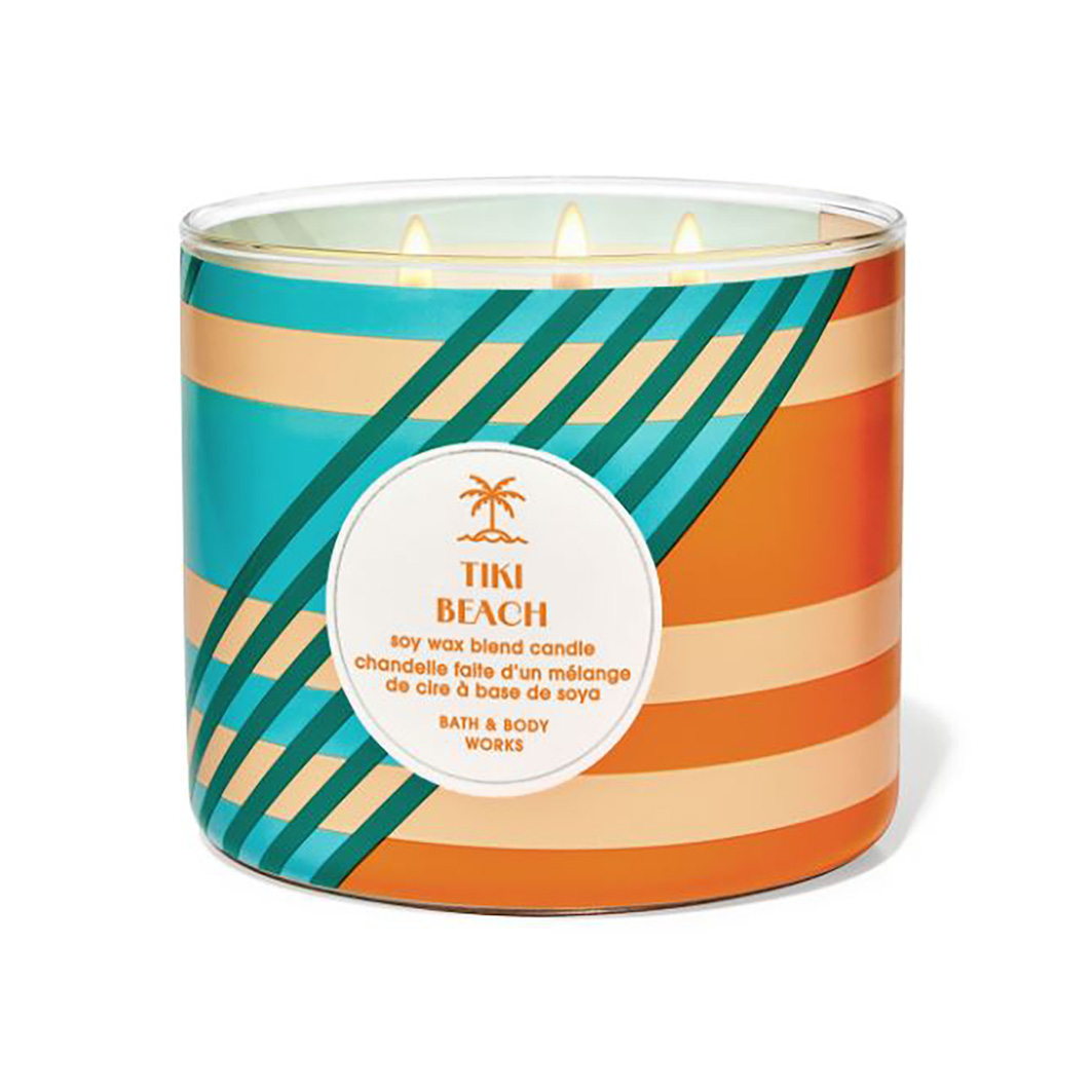 Tiki Beach Large Candle