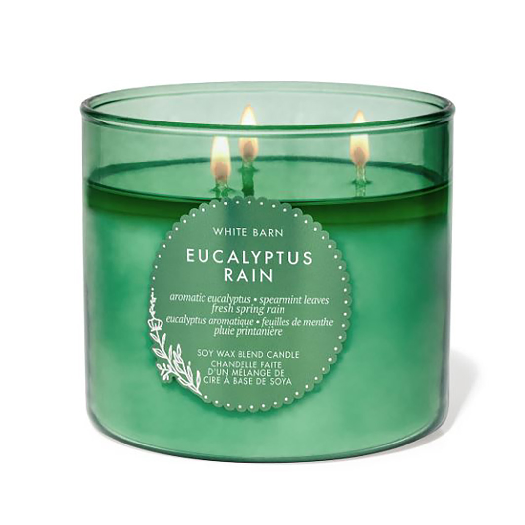 Eucalyptus Rain Large Candles