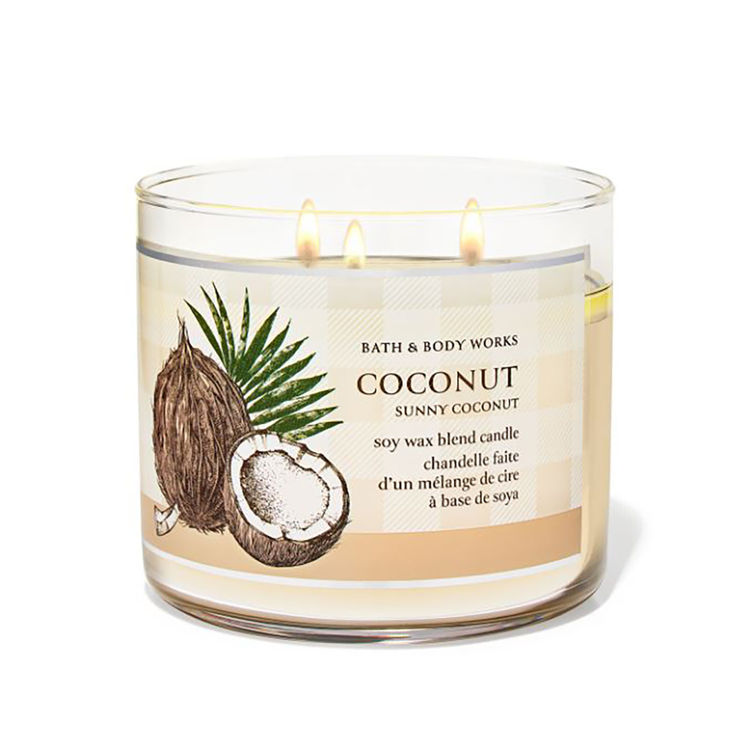 Sunny Coconut Large Candle