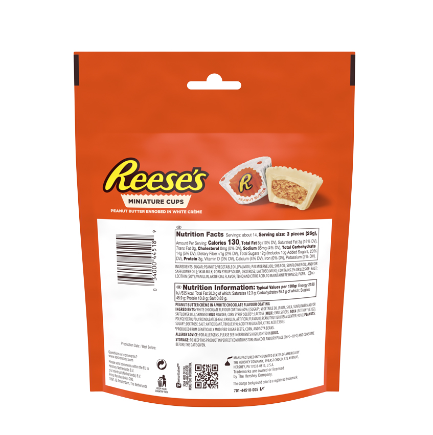Product image for Reese´s White Miniatures Pouch