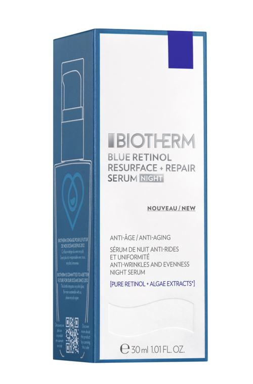 Product image for Blue Retinol Resurface+Repair Serum Night