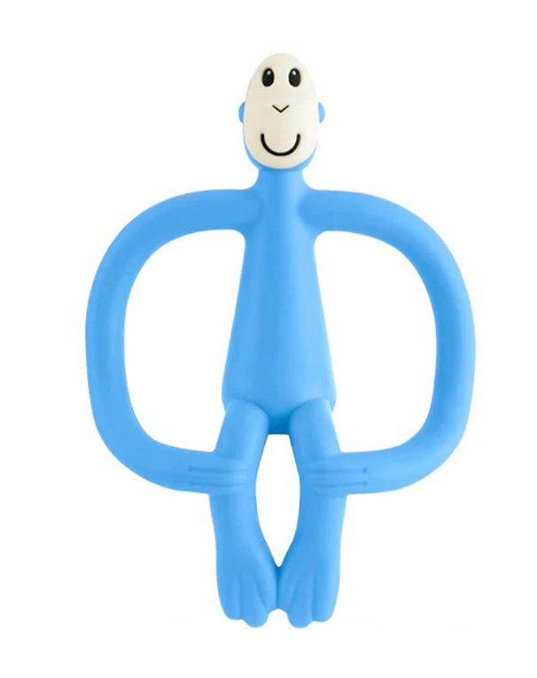 Product image for Matchstick Monkey Teething Toy - LIGHT BLUE